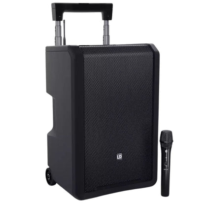 LD Systems ANNY® 10 HHD B6 | Altavoz Portátil Bluetooth® 10" con Batería + Mezclador + Micrófono Inalámbrico