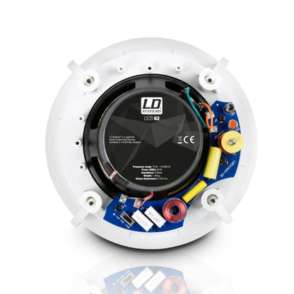 LD Systems CICS 62 | Altavoz Empotrable de Techo 6.5” 2 Vías 60W RMS