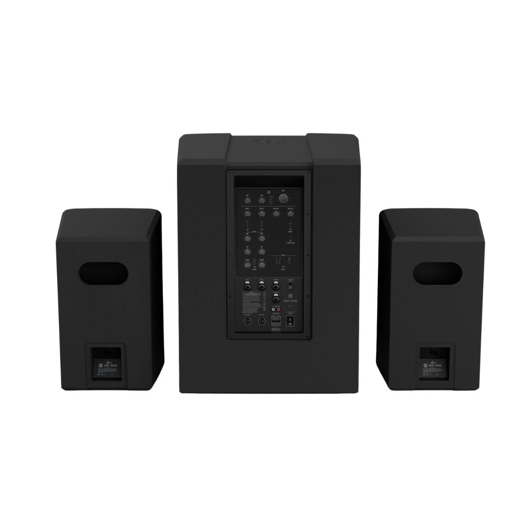 LD Systems DAVE 18 G4X | Sistema Activo Profesional 2.1 con Subwoofer 18” y Satélites 8”