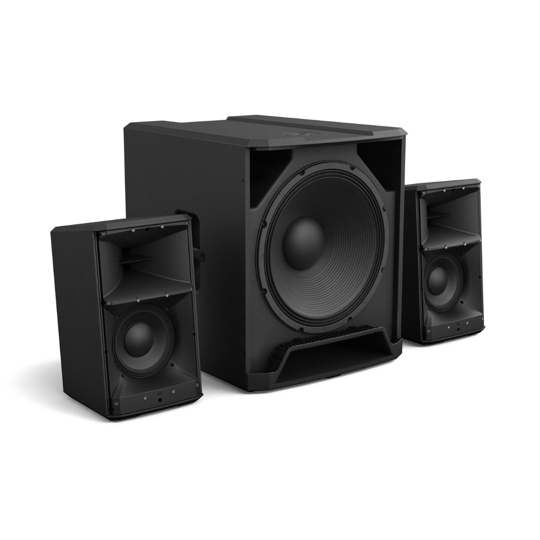 LD Systems DAVE 18 G4X | Sistema Activo Profesional 2.1 con Subwoofer 18” y Satélites 8”