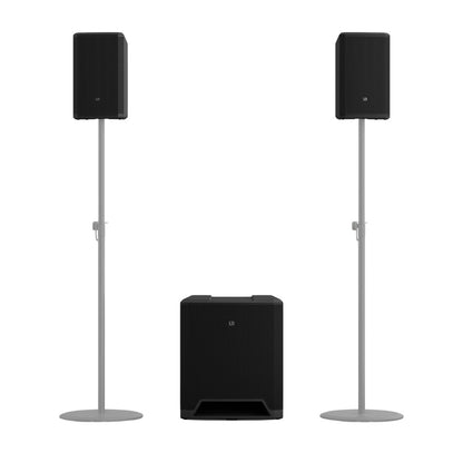 LD Systems DAVE 18 G4X | Sistema Activo Profesional 2.1 con Subwoofer 18” y Satélites 8”