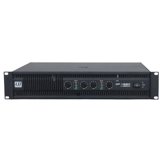 LD Systems DEEP2 4950 | Amplificador Profesional Clase H de 4 x 810W @ 4Ω
