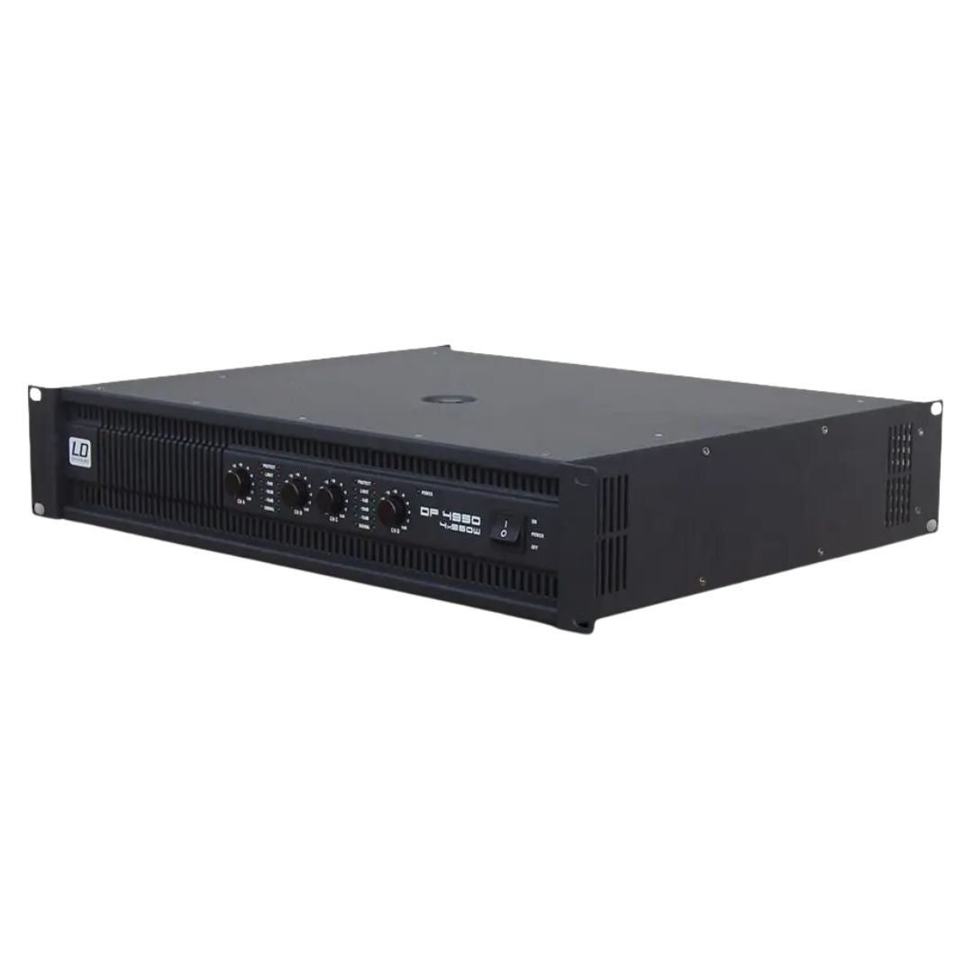 LD Systems DEEP2 4950 | Amplificador Profesional Clase H de 4 x 810W @ 4Ω