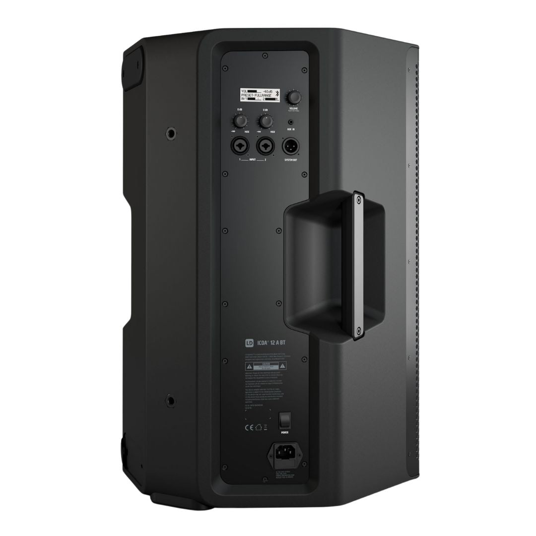 LD Systems ICOA ABT | Caja Activa Profesional 12” con Bluetooth