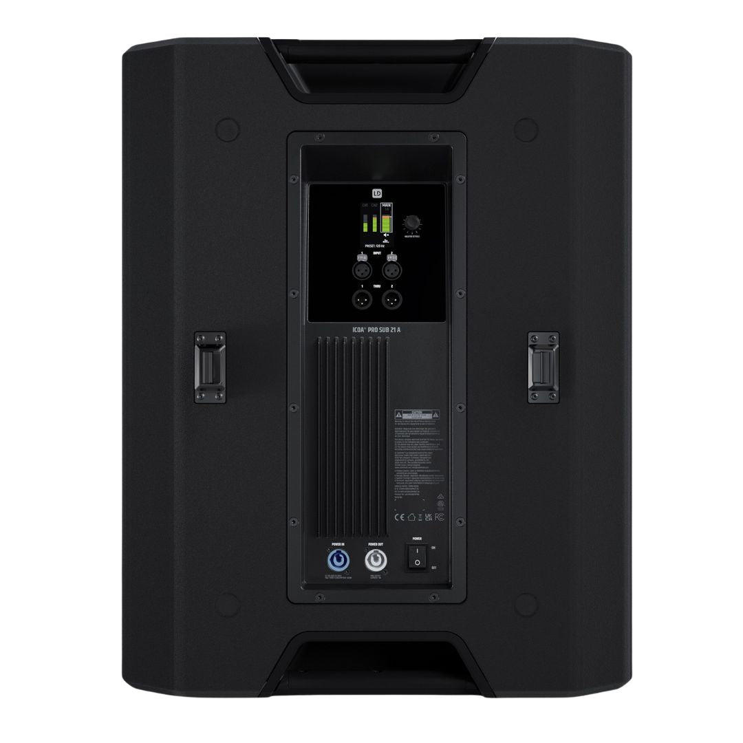 LD Systems ICOA SUB 21 A PRO | Subwoofer Profesional Activo 21” Bass Reflex con Bluetooth
