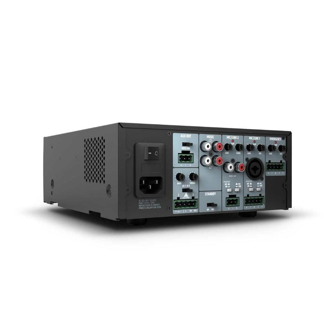 LD Systems IMA 60 | Amplificador de Instalación 70V / 100V / 4 Ohms con Bluetooth