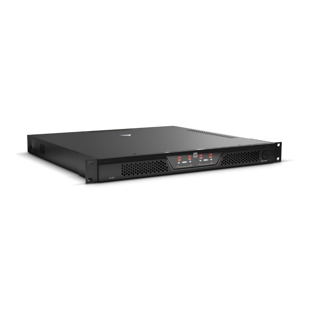 LD Systems IPA 412 T | Amplificador de Instalación DSP 4 Canales 4 x 120W 70V / 100V / 4 Ohm