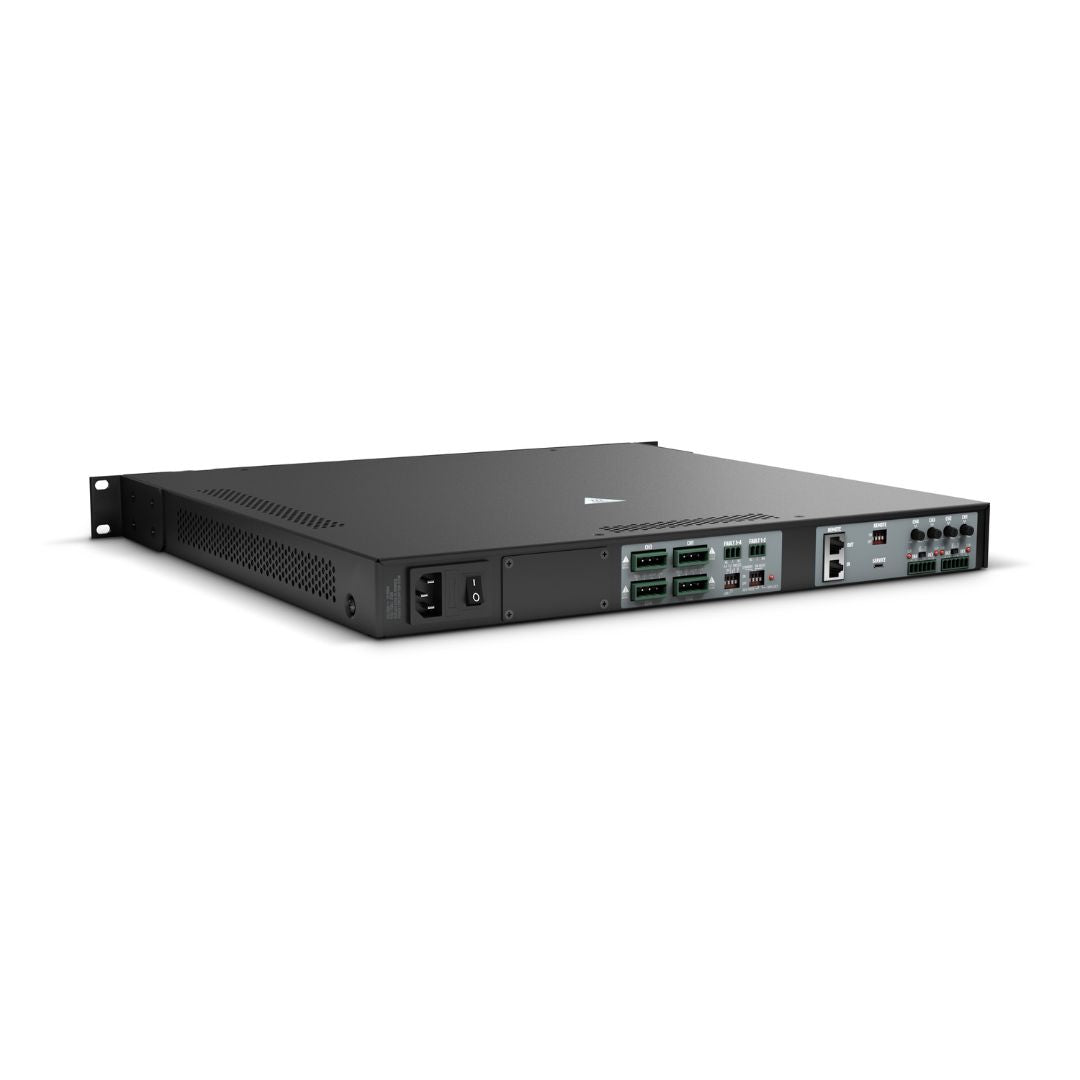LD Systems IPA 412 T | Amplificador de Instalación DSP 4 Canales 4 x 120W 70V / 100V / 4 Ohm