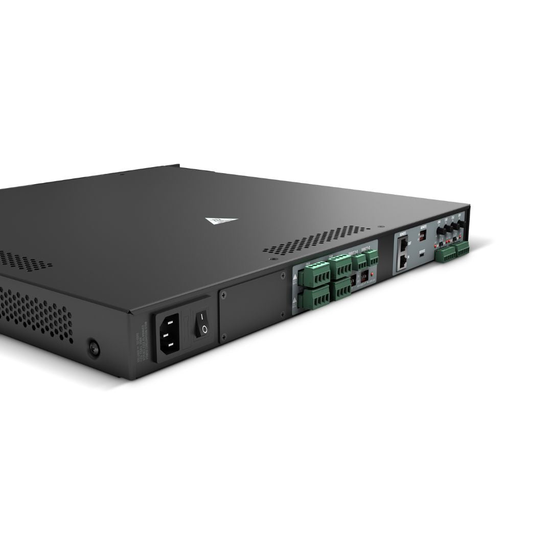 LD Systems IPA 412 T | Amplificador de Instalación DSP 4 Canales 4 x 120W 70V / 100V / 4 Ohm