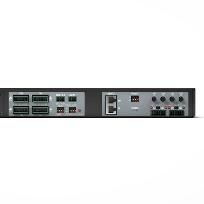 LD Systems IPA 412 T | Amplificador de Instalación DSP 4 Canales 4 x 120W 70V / 100V / 4 Ohm