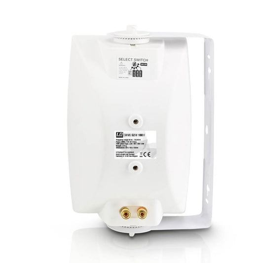 LD Systems LDCWMS52W100V | Altavoz de Montaje en Pared 5,25” 2 Vías 100V (Par)