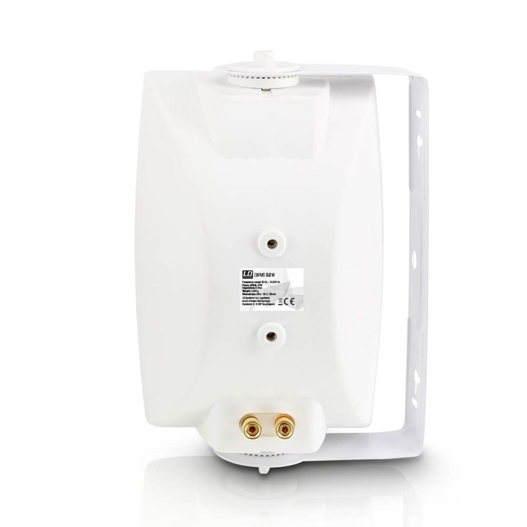LD Systems LDCWMS52W | Altavoz de Montaje en Pared 5,25” 2 Vías Blanco (Par)