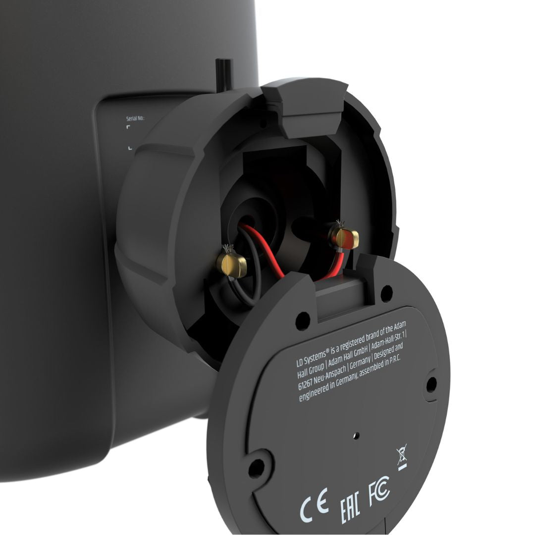 LD Systems LDDQOR5B | Altavoces Pasivos 5” para Instalación Interior y Exterior (Par)