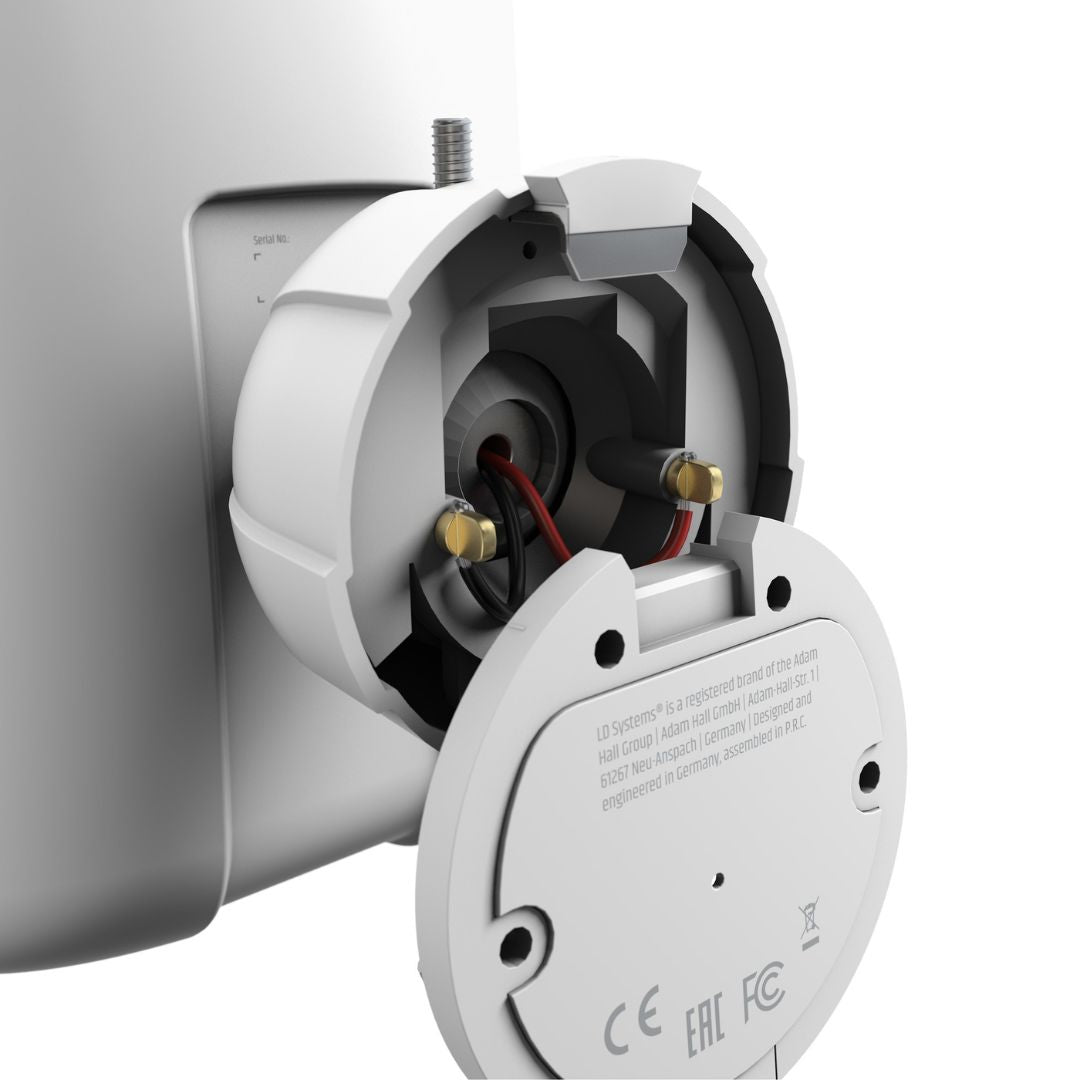 LD Systems LDDQOR5TW | Altavoces Pasivos 5” Interior / Exterior 70V / 100V + Baja Impedancia Blanco (Par)