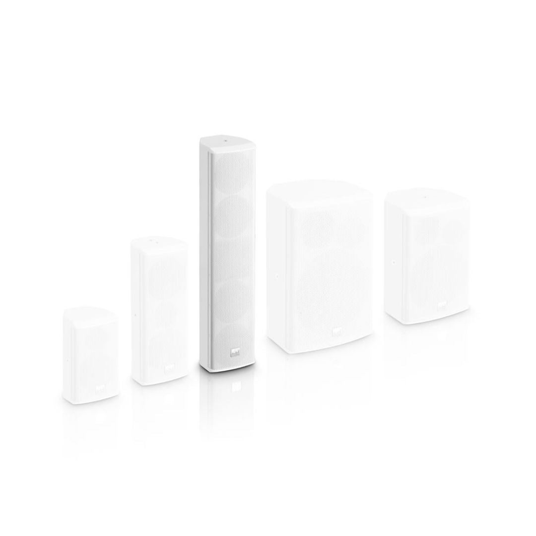 LD Systems LDSAT442G2W | Caja Pasiva Columnar 4 × 4” para Instalación