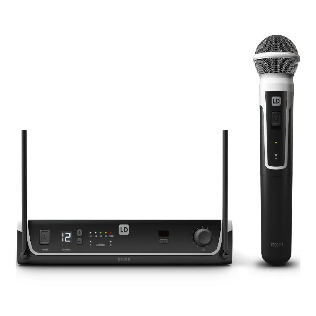 LD Systems LDU306HHDUS | Sistema de Micrófono Inalámbrico UHF Dinámico Handheld
