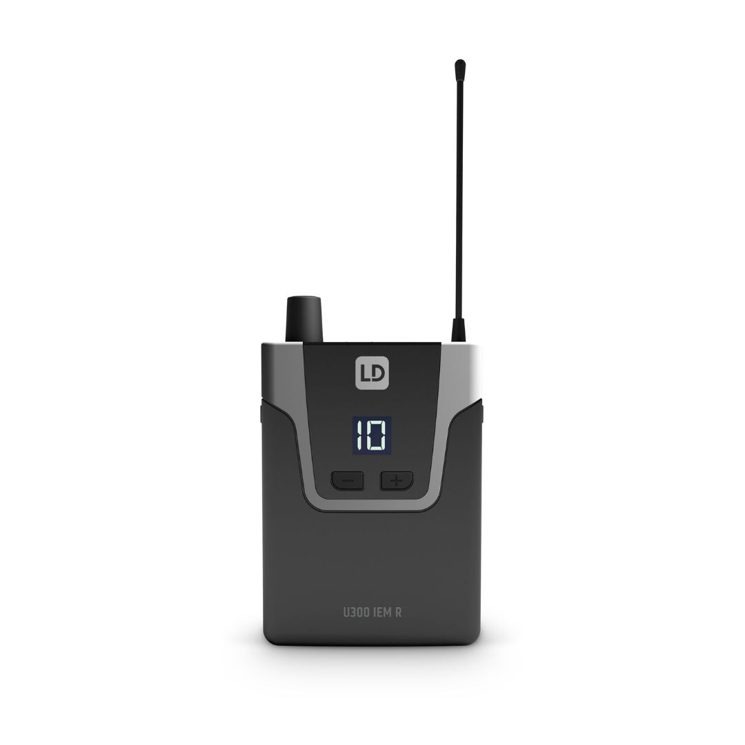 LD Systems LDU306IEMR | Receptor Bodypack In-Ear Monitor UHF 655–679 MHz