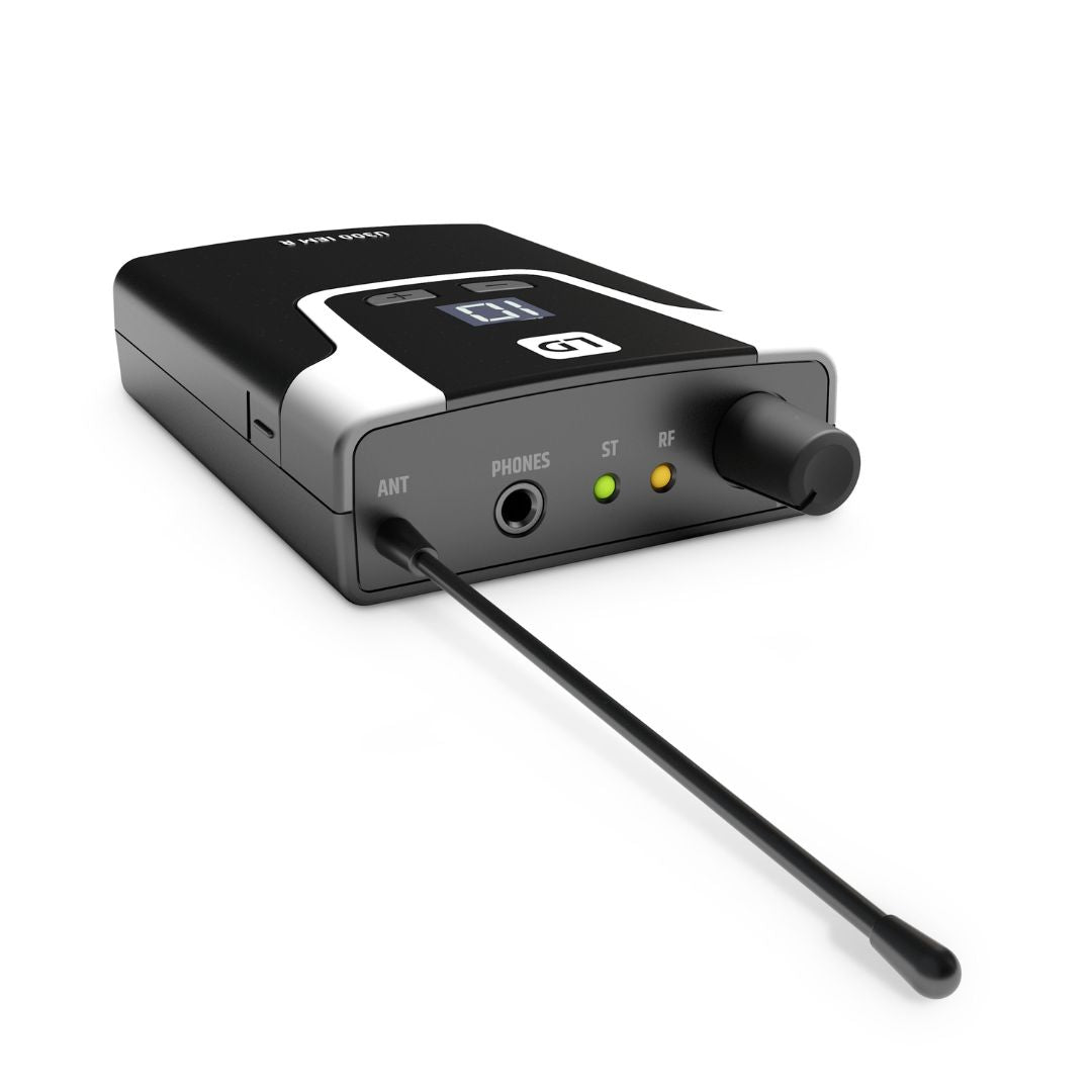 LD Systems LDU306IEMR | Receptor Bodypack In-Ear Monitor UHF 655–679 MHz