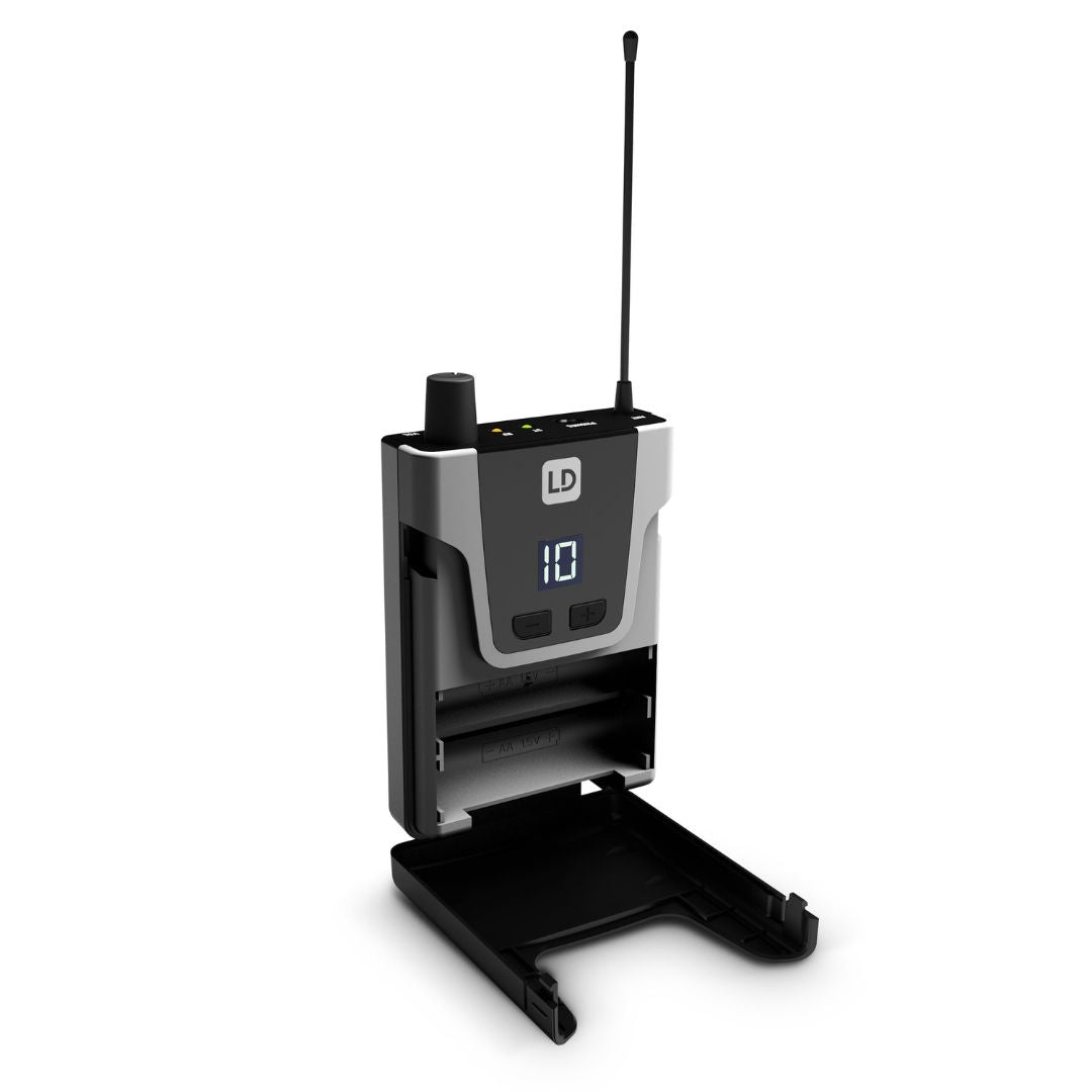 LD Systems LDU306IEMR | Receptor Bodypack In-Ear Monitor UHF 655–679 MHz