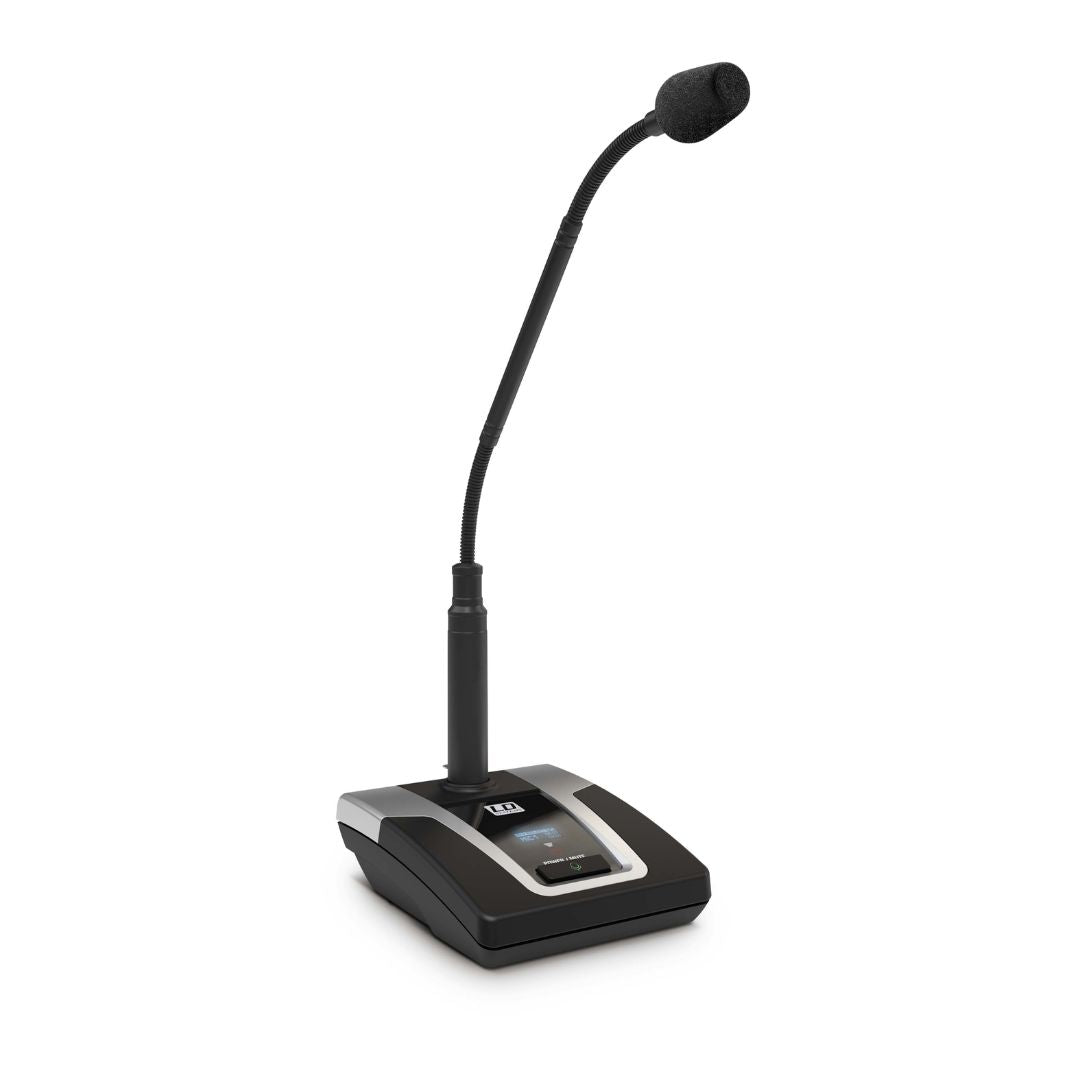 LD Systems LDU505CS4 | Sistema Inalámbrico de Conferencia UHF 4 Canales True Diversity