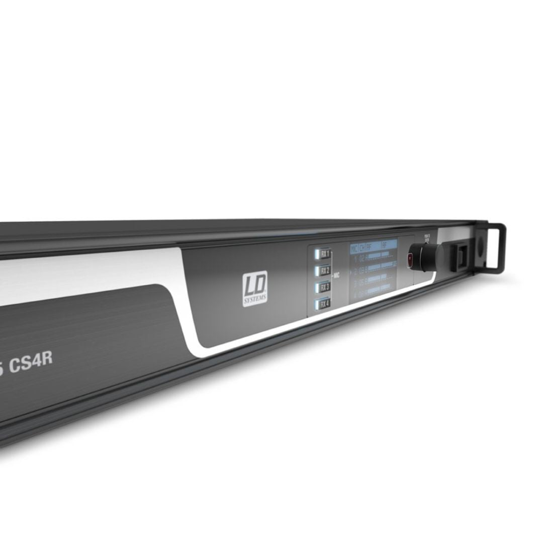 LD Systems LDU506CS4 | Sistema Inalámbrico de Conferencia UHF 4 Canales True Diversity