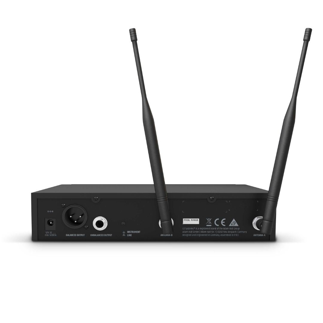 LD Systems U506HHD | Sistema de Micrófono Inalámbrico Doble Profesional UHF