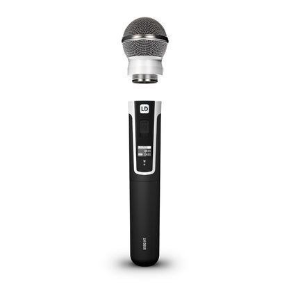 LD Systems U506HHD | Sistema de Micrófono Inalámbrico Doble Profesional UHF