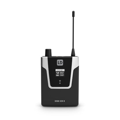 LD Systems LDU506IEMR | Receptor Bodypack In-Ear Monitor Profesional UHF 655–679 MHz