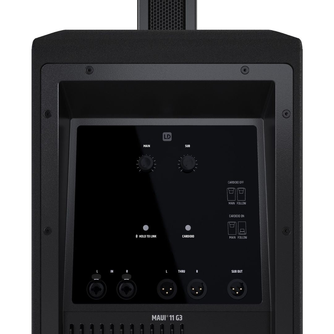 LD Systems MAUI 11 G3 | Sistema PA de Columna Profesional Portátil con Bluetooth