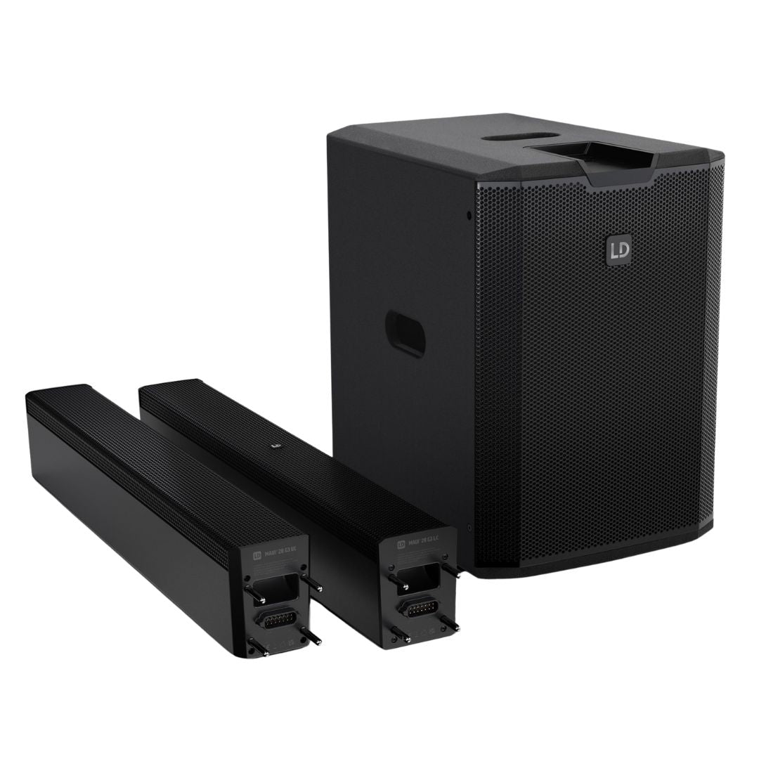 LD Systems MAUI 28 G3 MIX | Sistema PA de Columna Profesional con Mezclador Digital y Bluetooth