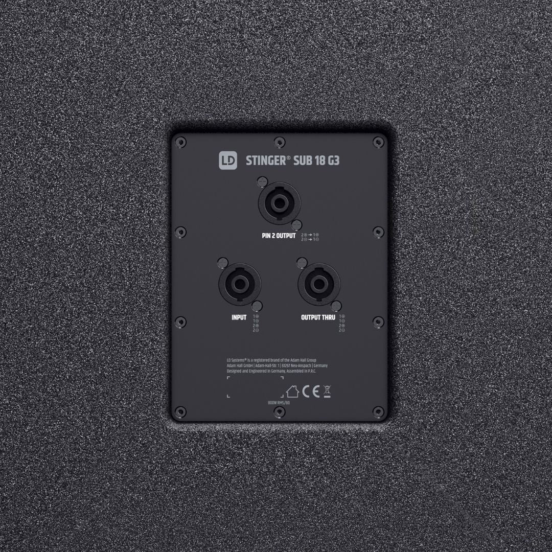 LD Systems STINGER SUB 18 G3 | Subwoofer Pasivo Profesional 18”