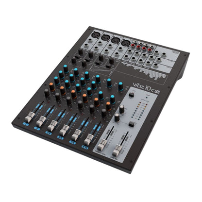 LD Systems VIBZ 10 C | Consola Analógica Profesional de 10 Canales con Compresor