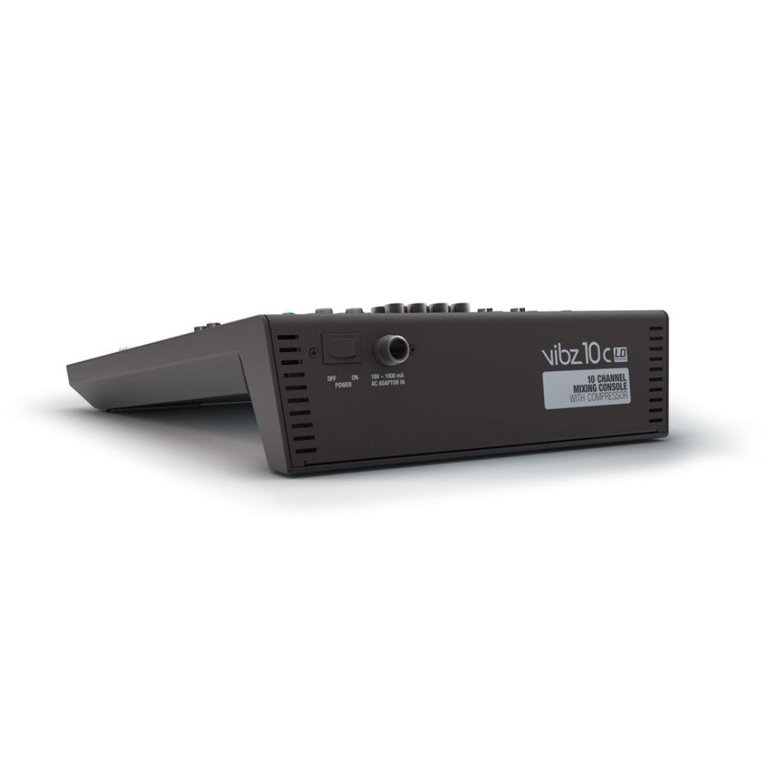LD Systems VIBZ 10 C | Consola Analógica Profesional de 10 Canales con Compresor