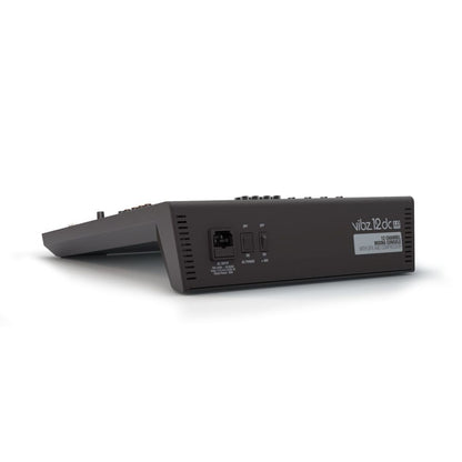 LD Systems VIBZ 12 DC | Consola Analógica Profesional de 12 Canales con Efectos Digitales y Compresor