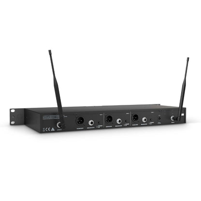 LD Systems LDU506HHD2 | Sistema Doble de Micrófonos Inalámbricos Profesionales True Diversity UHF