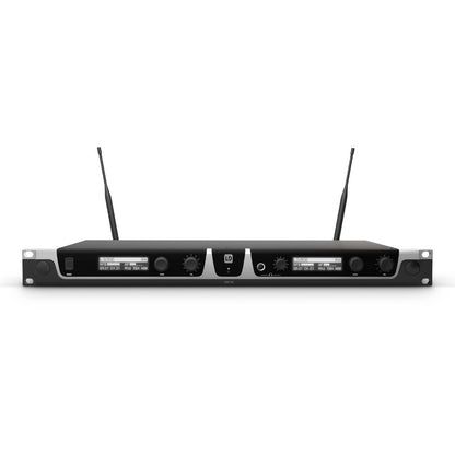 LD Systems LDU506HHD2 | Sistema Doble de Micrófonos Inalámbricos Profesionales True Diversity UHF