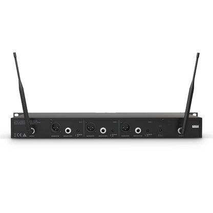LD Systems LDU506HHD2 | Sistema Doble de Micrófonos Inalámbricos Profesionales True Diversity UHF