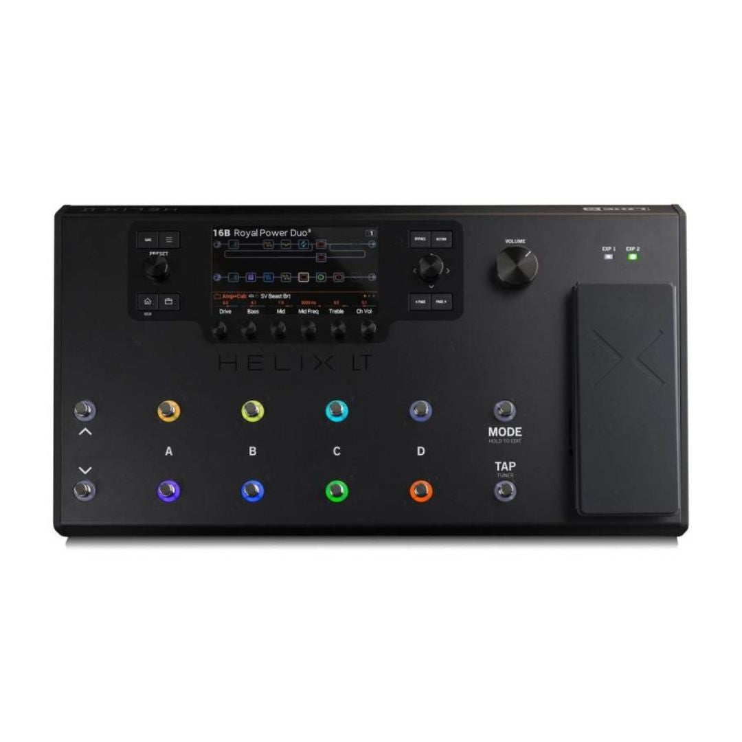 LINE 6 PEDALERA HELIX LT | Multi-Efectos Profesional