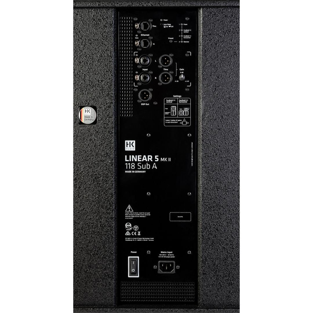 HK Audio LINEAR 5 MK2 118 SUB A | Subwoofer Activo de 18’’