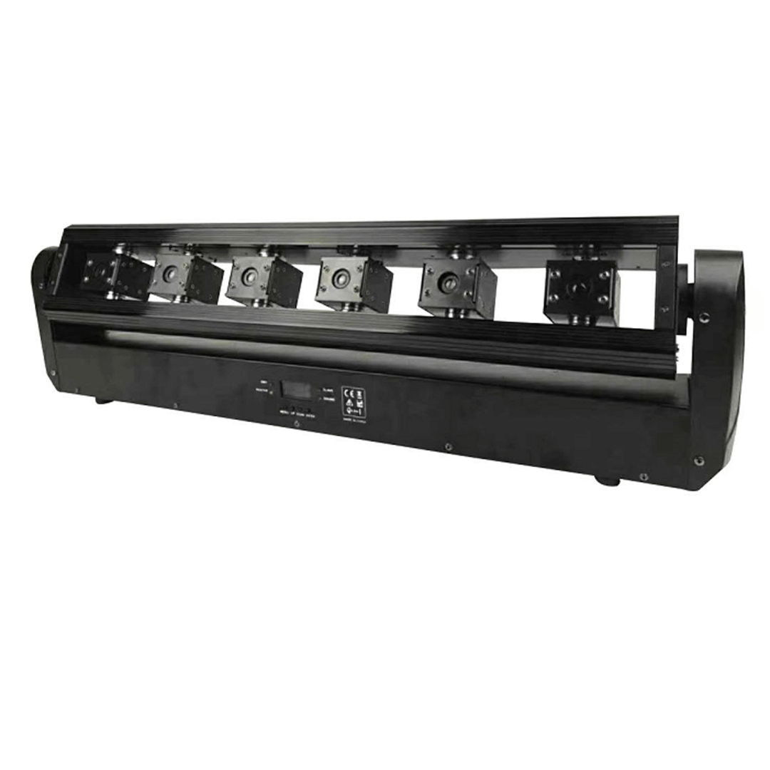 Láser TRITON Z6 RGB 6×500mW - Barra Láser Profesional de 6 Ojos con Control DMX512 y Audio Rítmico