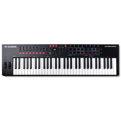 M-AUDIO Oxygen Pro 61 | Controlador MIDI USB de 61 Teclas