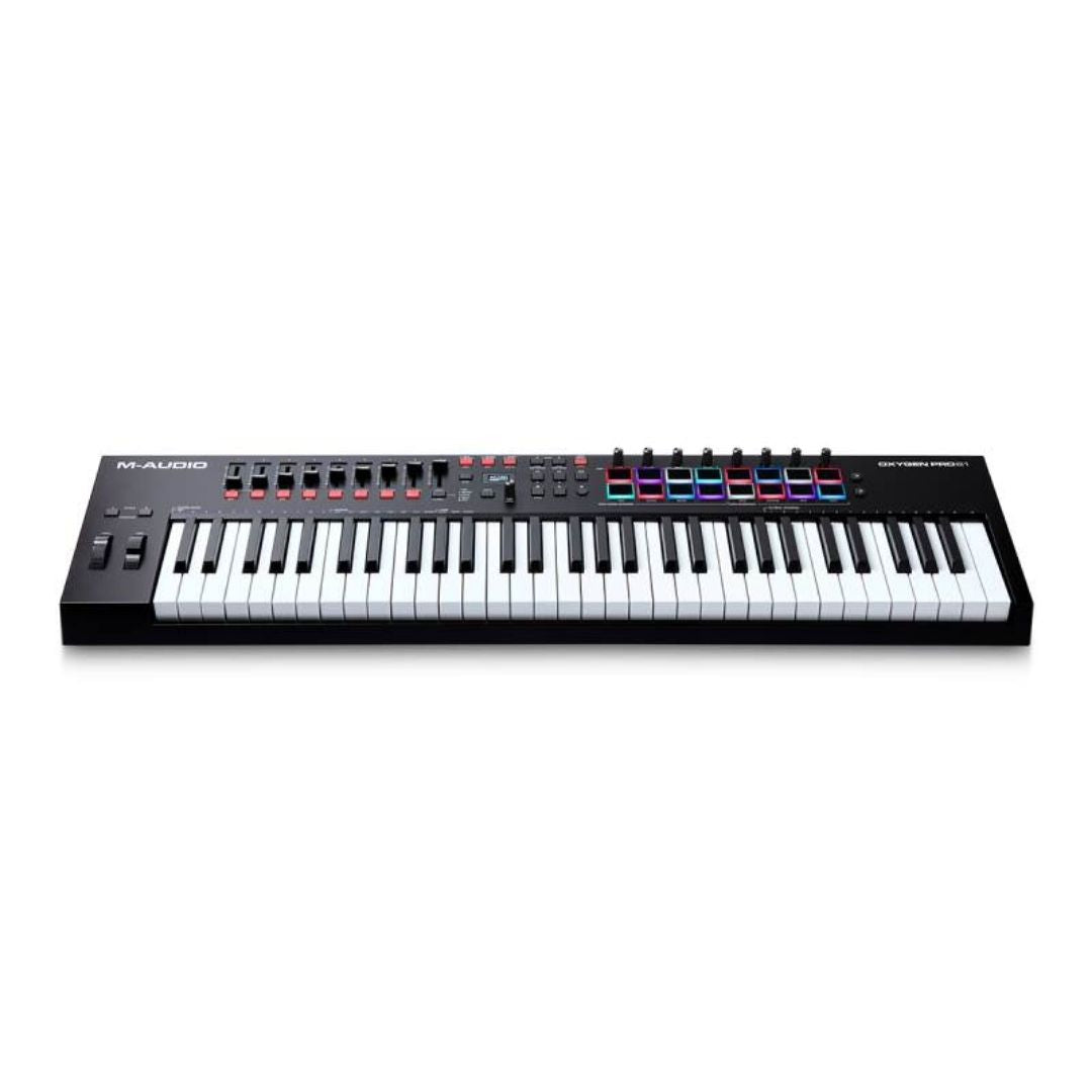 M-AUDIO Oxygen Pro 61 | Controlador MIDI USB de 61 Teclas