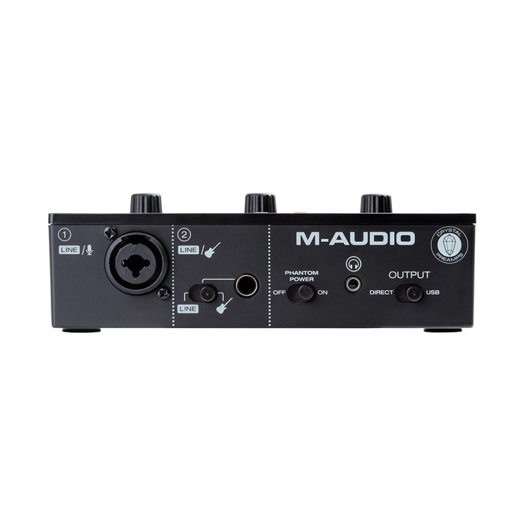 M-AUDIO M-Track Solo II | Interfaz De Audio USB Compacta 16-bit / 48 kHz