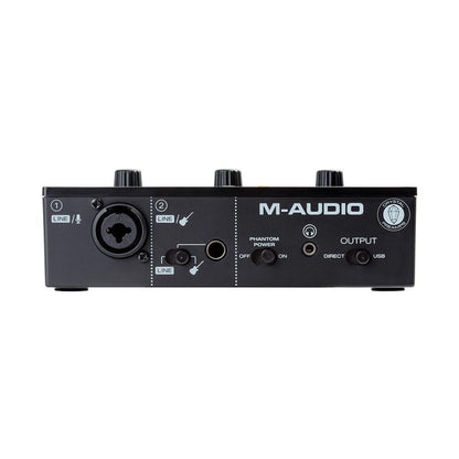 M-AUDIO M-Track Solo II | Interfaz De Audio USB Compacta 16-bit / 48 kHz