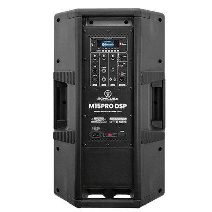 SONIC USA M15PRO DSP | Altavoz Activo de 15’’ con DSP XION, BT Estéreo y APP