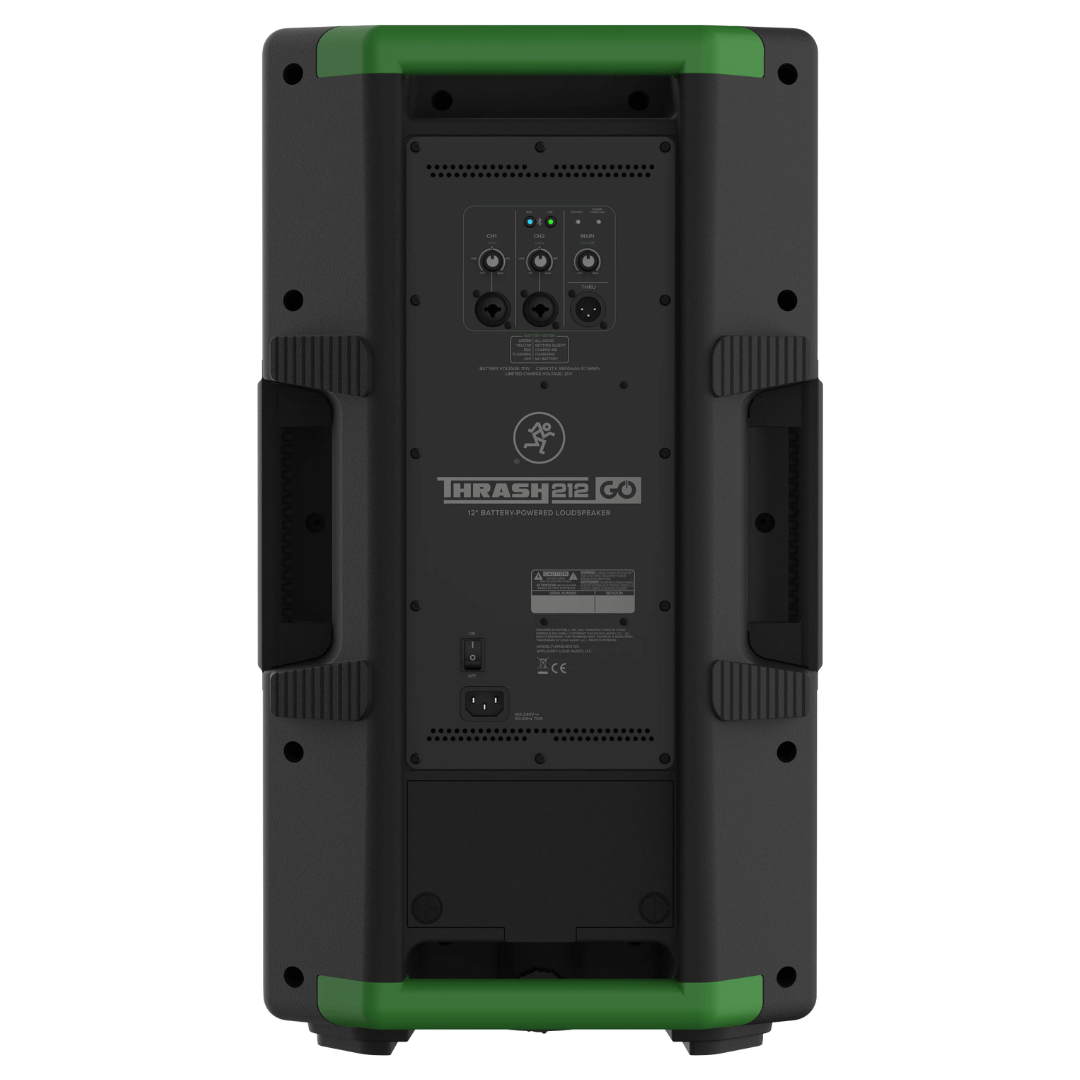 Mackie THRASH 212 GO | Caja Portátil Activa de 12’’ con Batería y Bluetooth