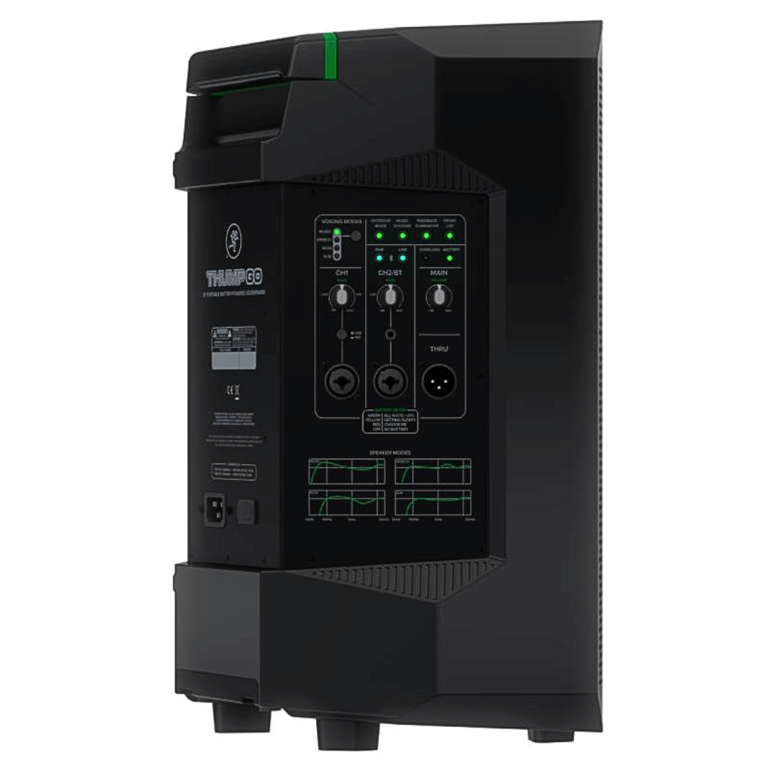 Mackie THUMP GO | Caja Portátil Activa con Batería y Bluetooth