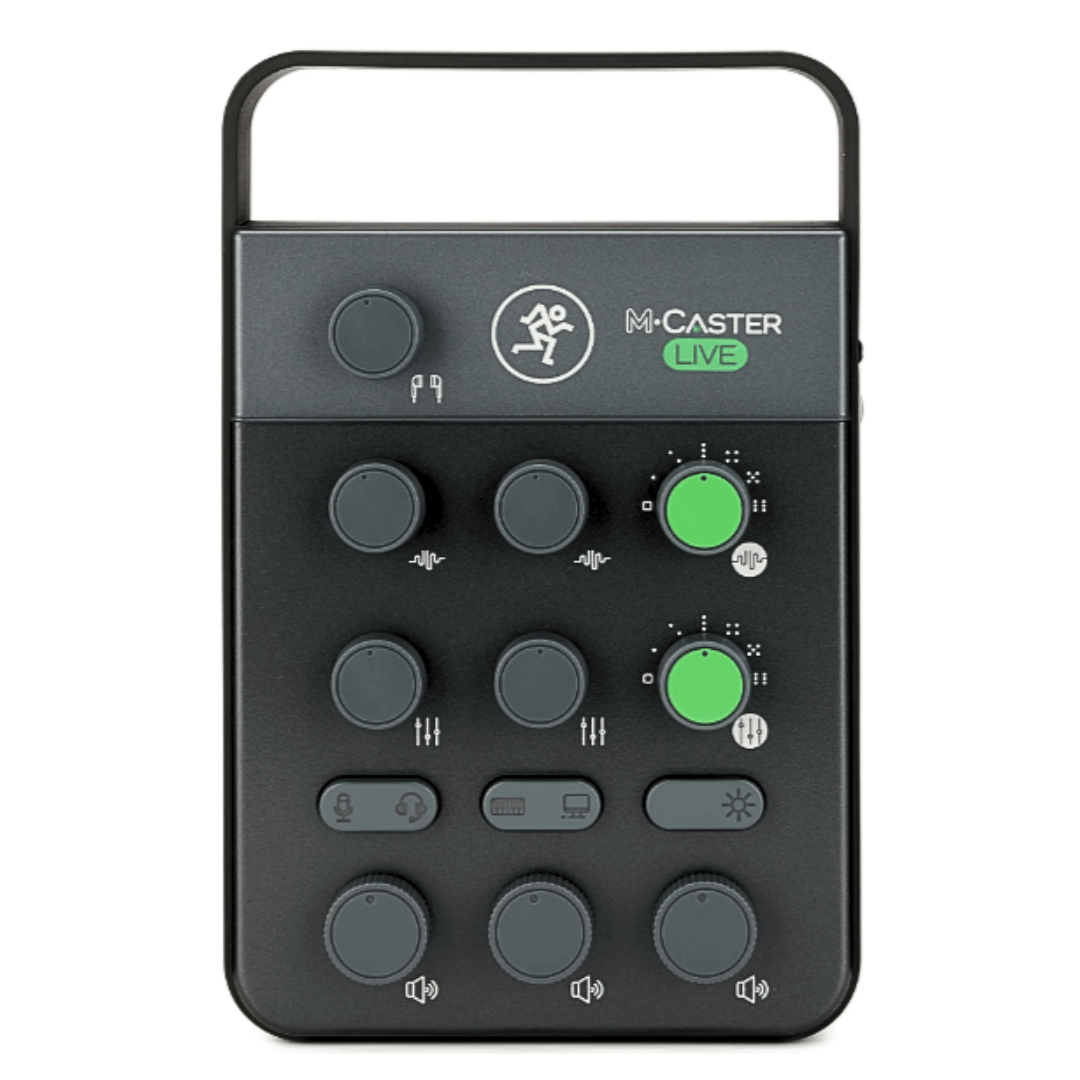 Mackie M CASTER LIVE | Consola Portátil para Streaming, Móviles y Podcasting