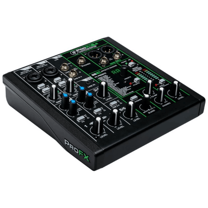 Mackie PROFX6 V3 | Consola Analógica de 6 Canales con USB + FX GigFX™