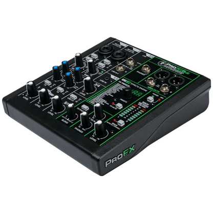 Mackie PROFX6 V3 | Consola Analógica de 6 Canales con USB + FX GigFX™